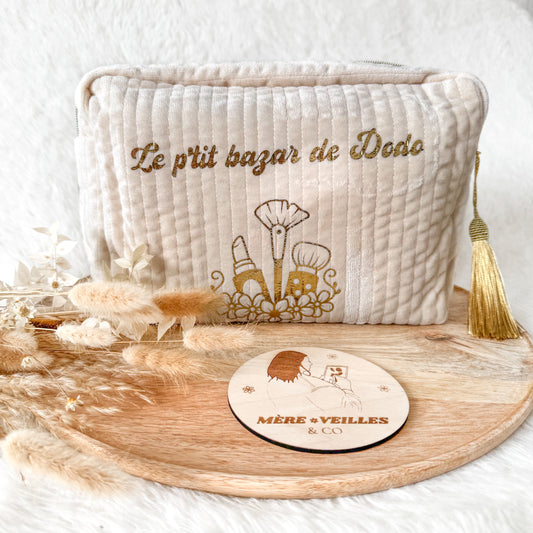 Trousse de toilette - Velours