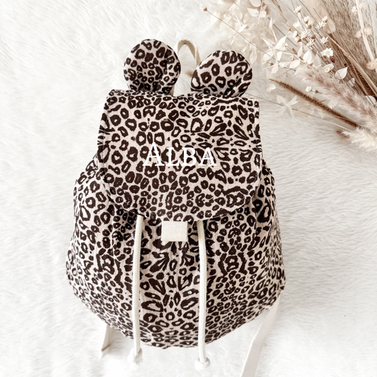 ჻ Sac à dos léopard ჻