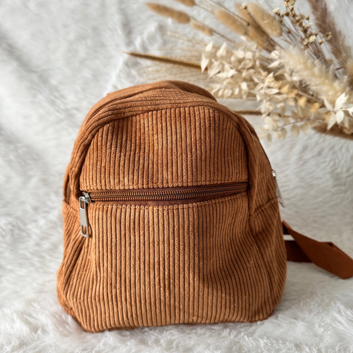 Petit Sac à dos Velours côtelé
