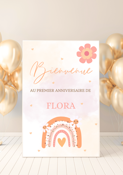 Affiche Bienvenue Événement
