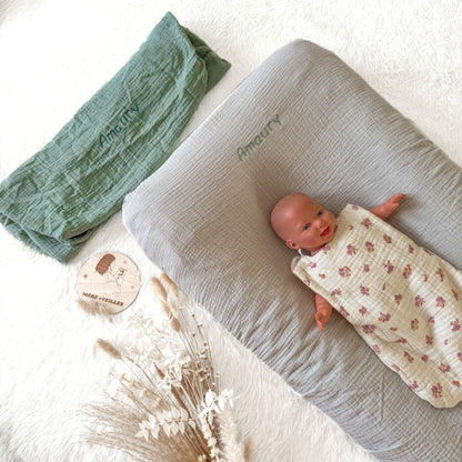 Housses matelas à langer (lot de 2)