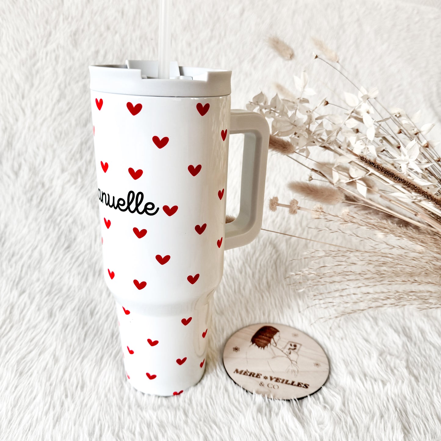 Mug à paille