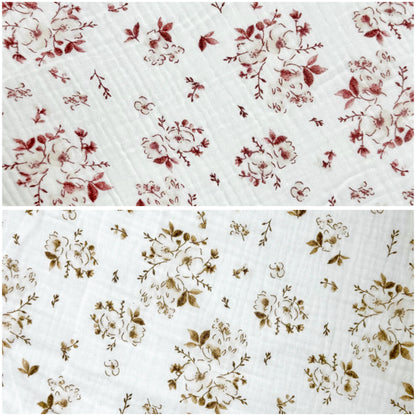 ❀ Couverture chaude fleurie ❀