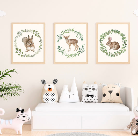 Trio d’affiches | Les Petits Animaux