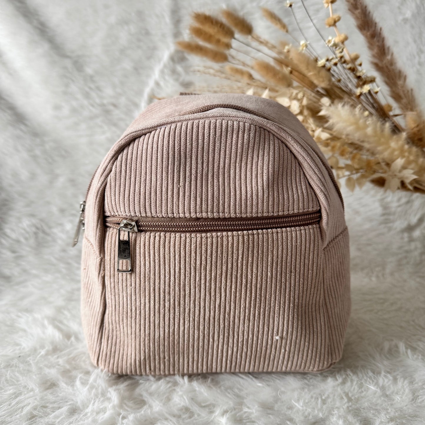 Petit Sac à dos Velours côtelé