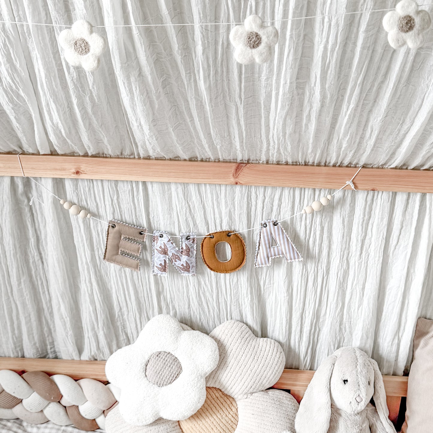 Guirlande Prénom en Tissu