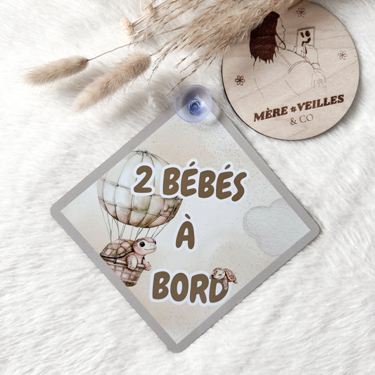 Plaque « Bébé à bord »