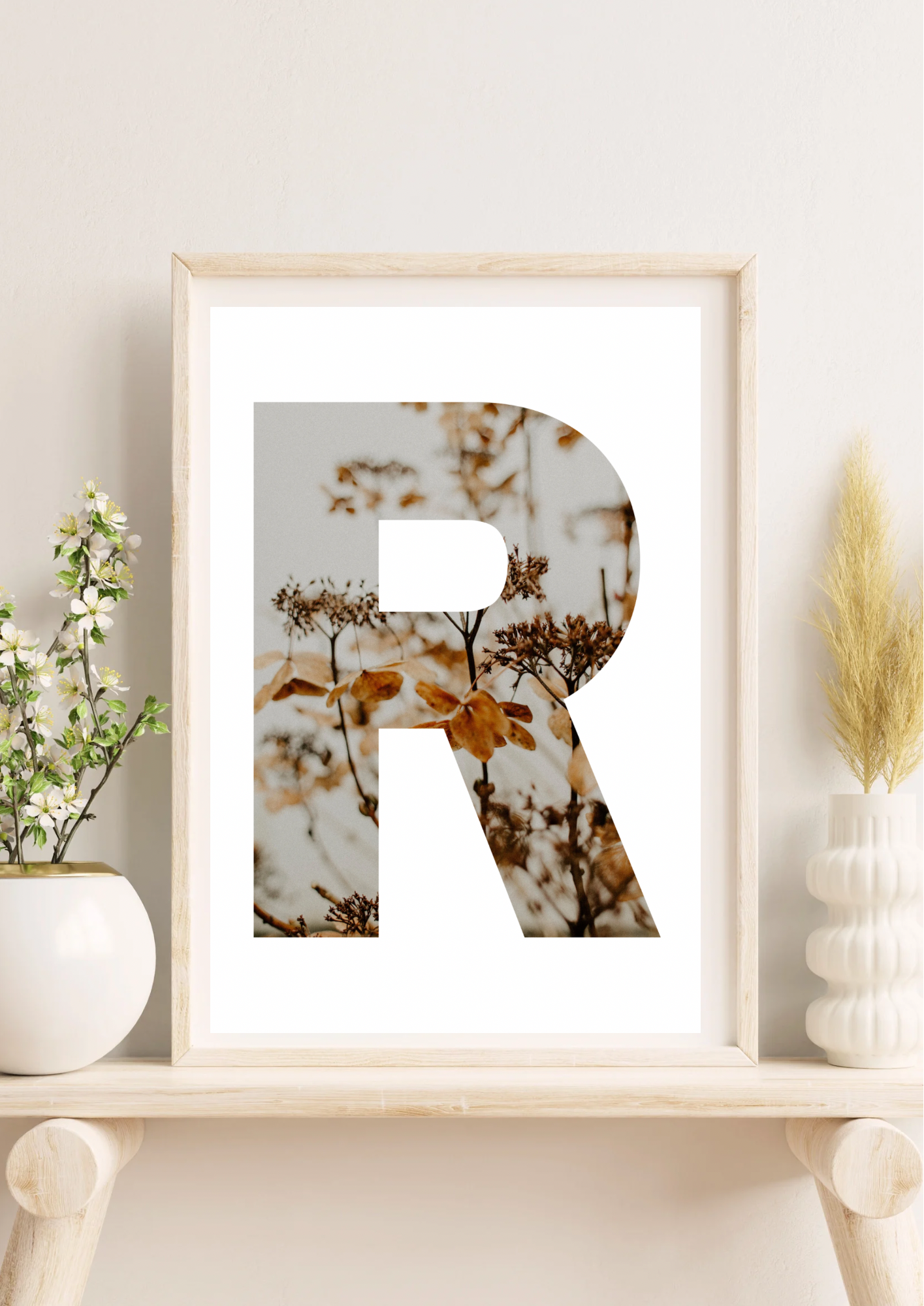 Affiche Lettre