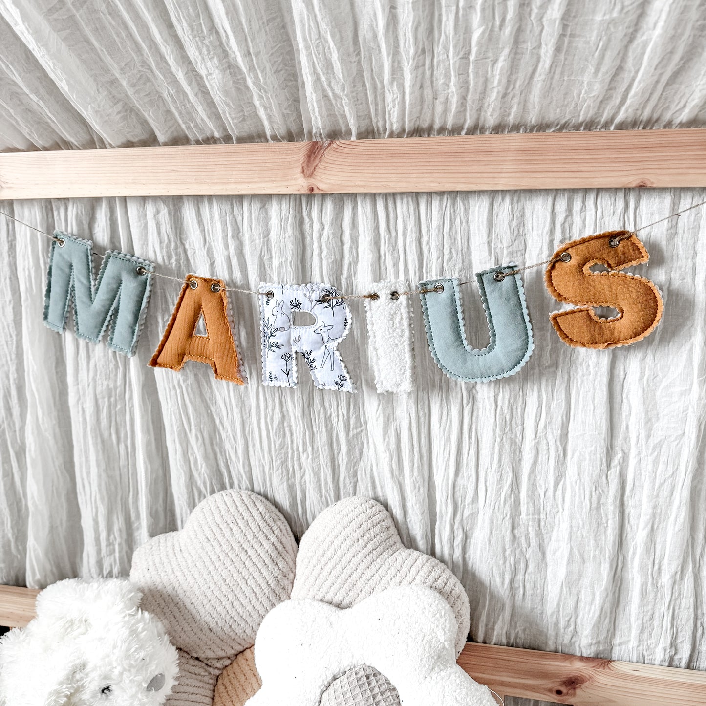 Guirlande Prénom en Tissu