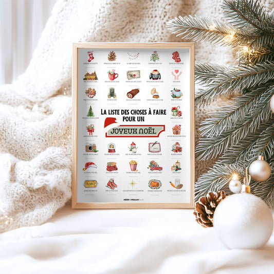 Liste de choses à faire avant Noël