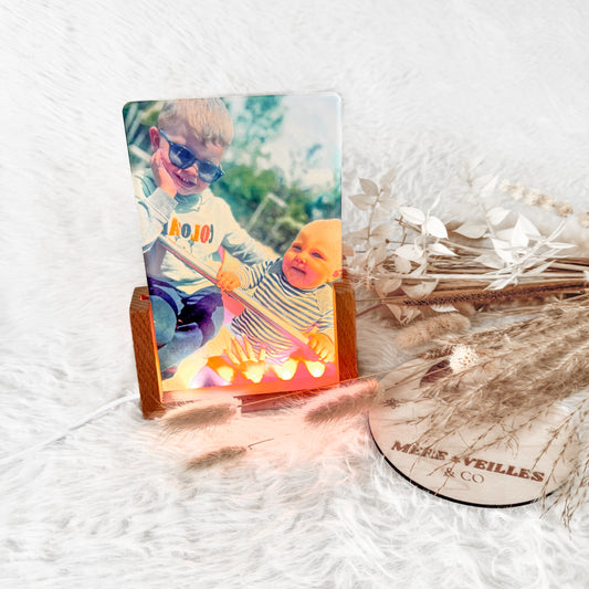 Cadre photo lumineux