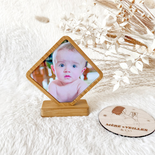 Mini cadre photo bambou