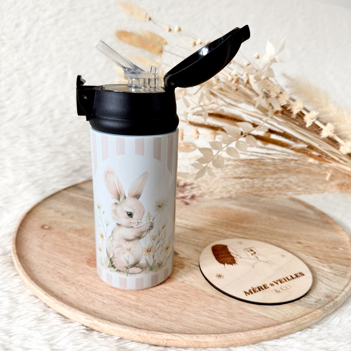 Gourde à paille enfant