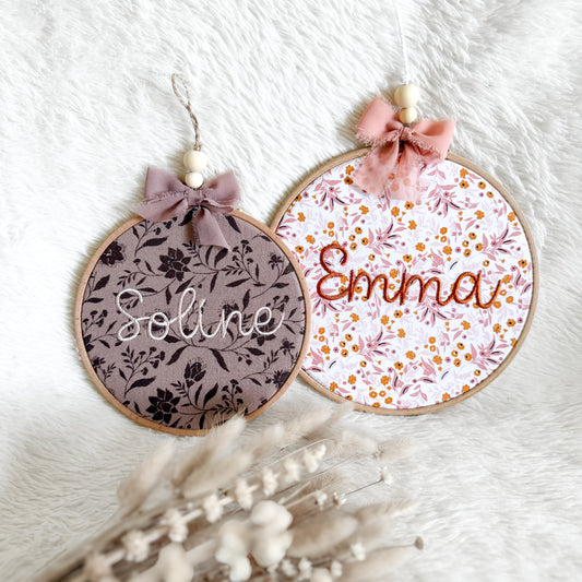 Tambourin prénom - Fille