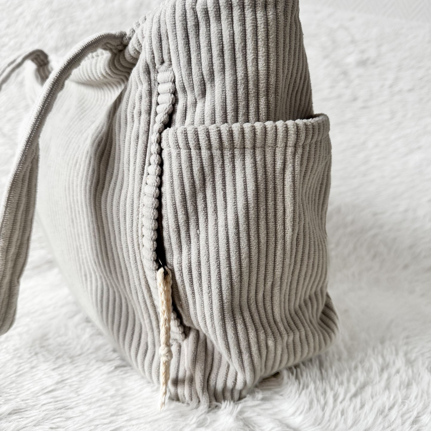 Sac fourre-tout - Velours côtelé