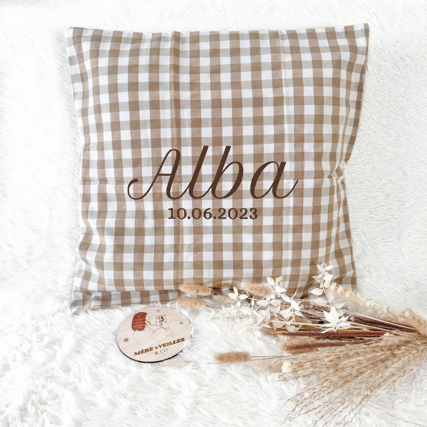 Coussin Vichy