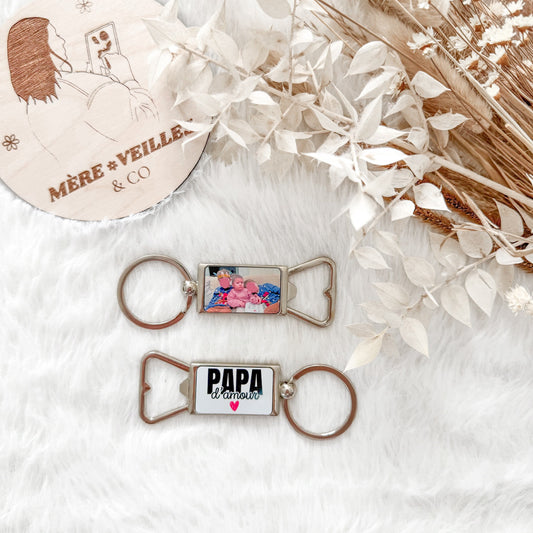 Porte-clé Décapsuleur