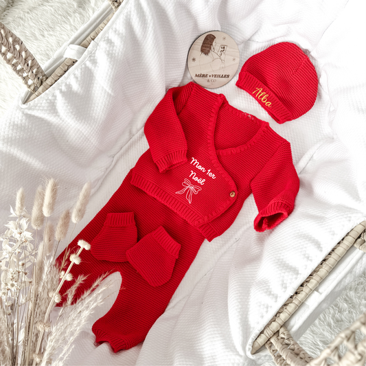 Ensemble de Noël - Maille