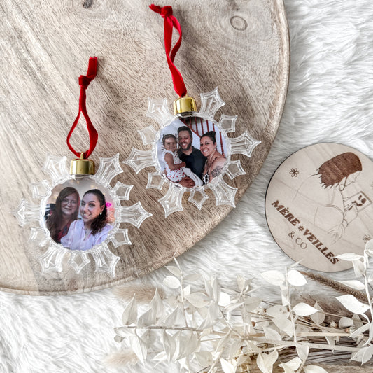 Boule de Noël - Flocon