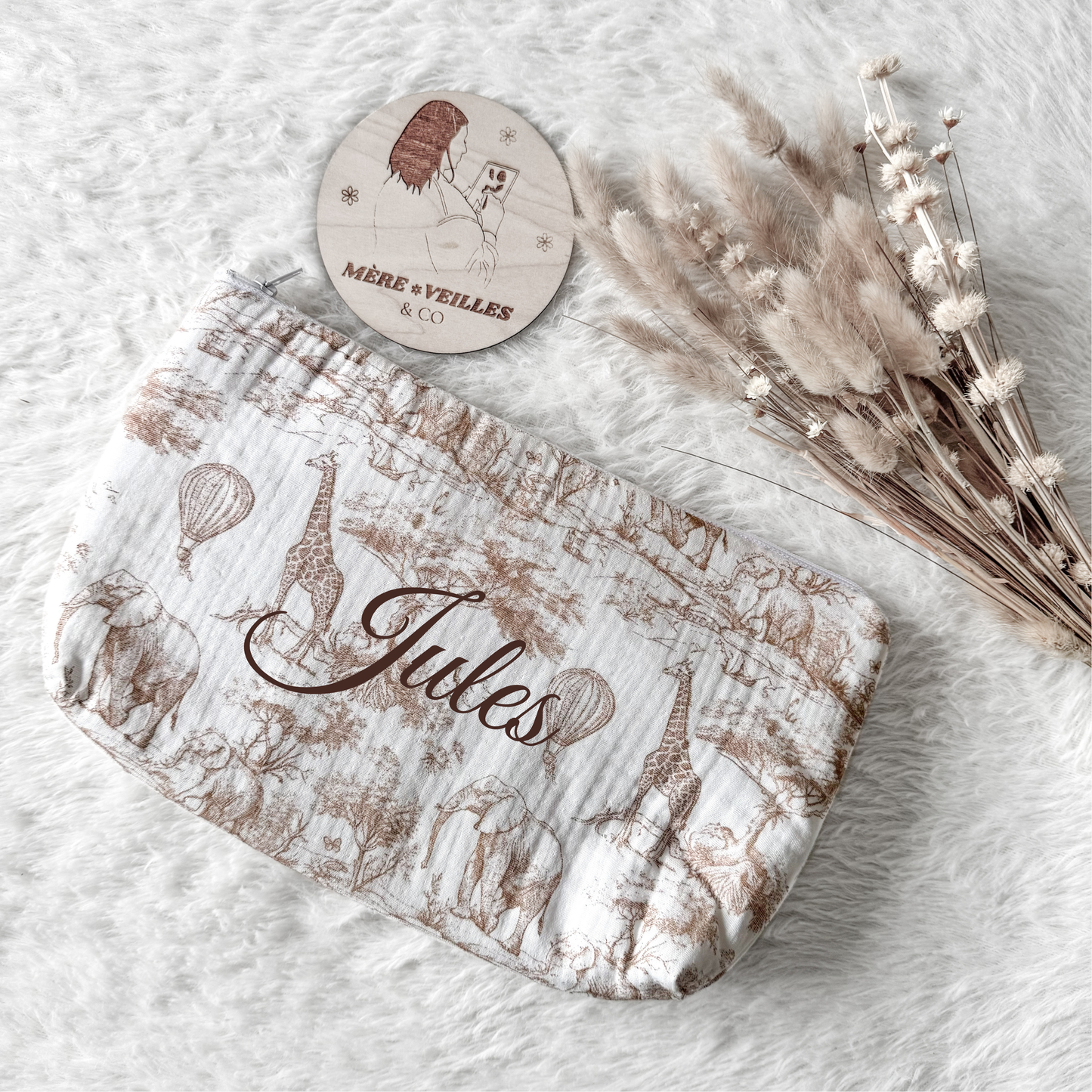 𓃱 Trousse de toilette Savane 𓃱