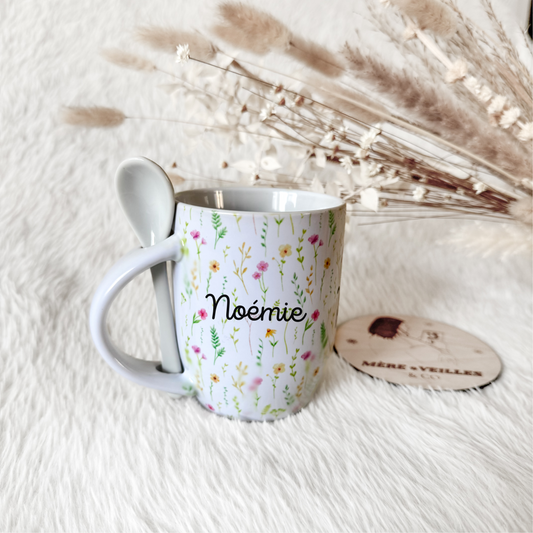 Mug avec cuillère